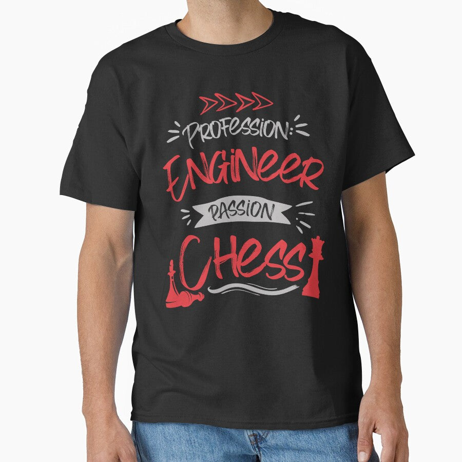 Profession: Engineer, Passion: Chess by NuttySqueaky T-Shirts, Hoodie, Sweatshirt | BlankRebels.com (Image 1)