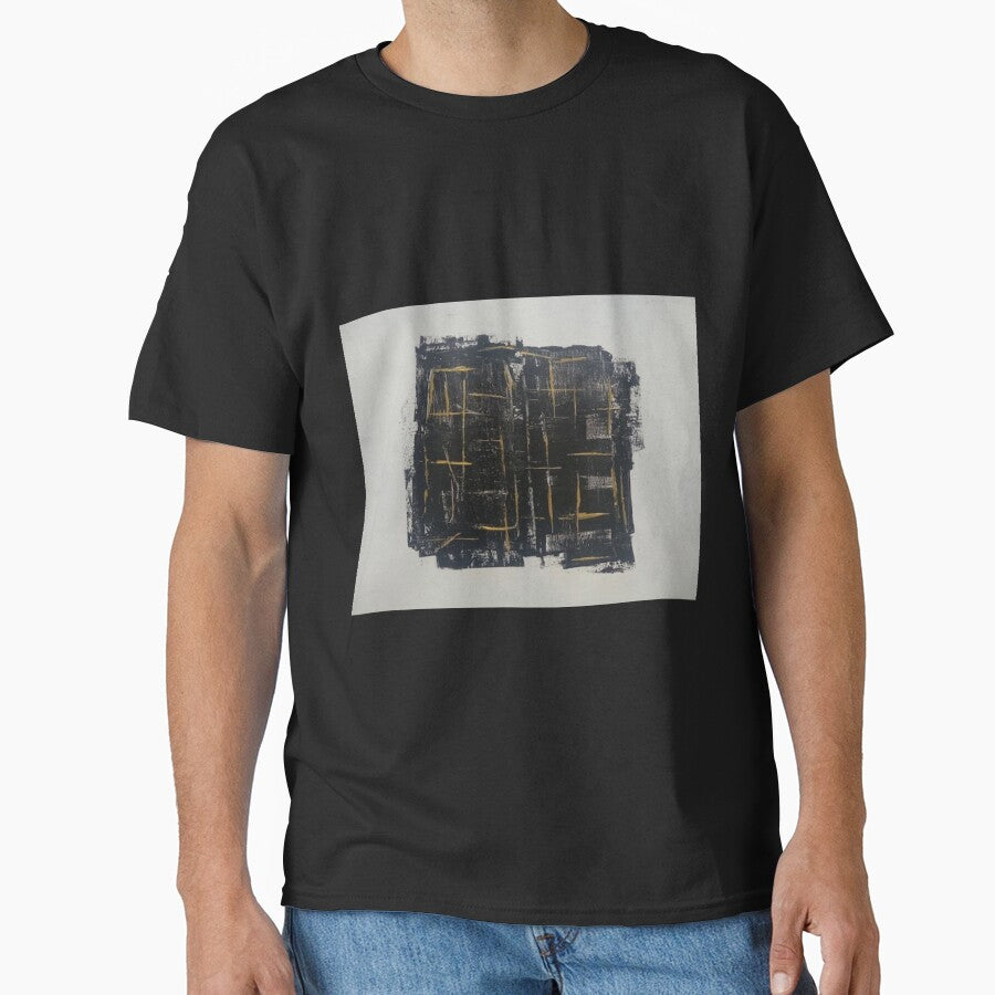 Black and Gold Maze by shawnsartistry T-Shirts, Hoodie, Sweatshirt | BlankRebels.com (Image 1)