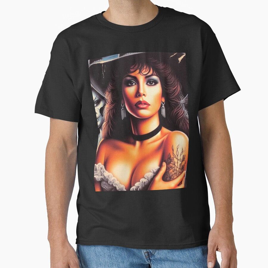 Retro Hard Rock Woman by PulpVintage T-Shirts, Hoodie, Sweatshirt | BlankRebels.com (Image 1)