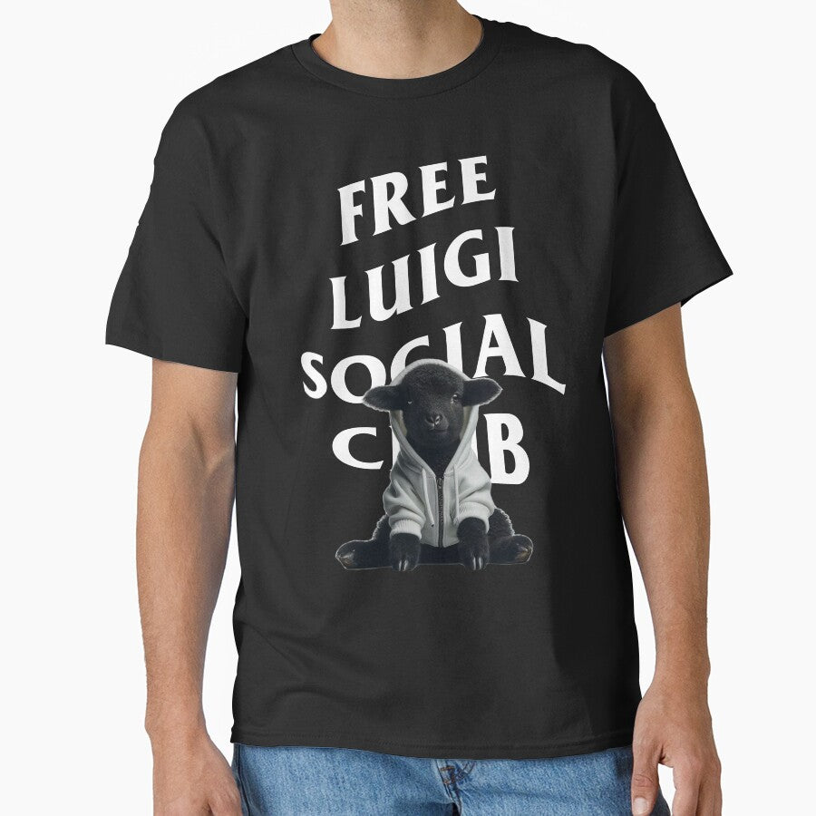 Free Luigi Social Club W by chilangopride T-Shirts, Hoodie, Sweatshirt | BlankRebels.com (Image 1)