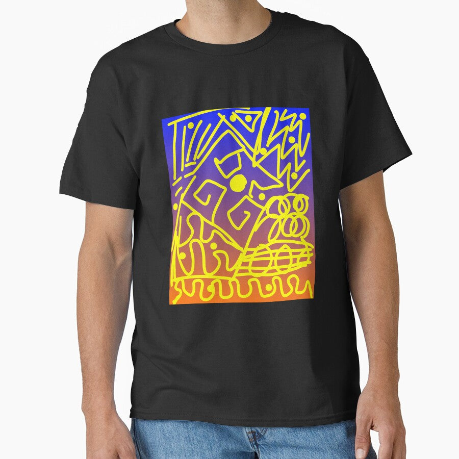 Modern abstract pattern t-shirts by UnshieldArt Hoodie, Sweatshirt | BlankRebels.com (Image 1)
