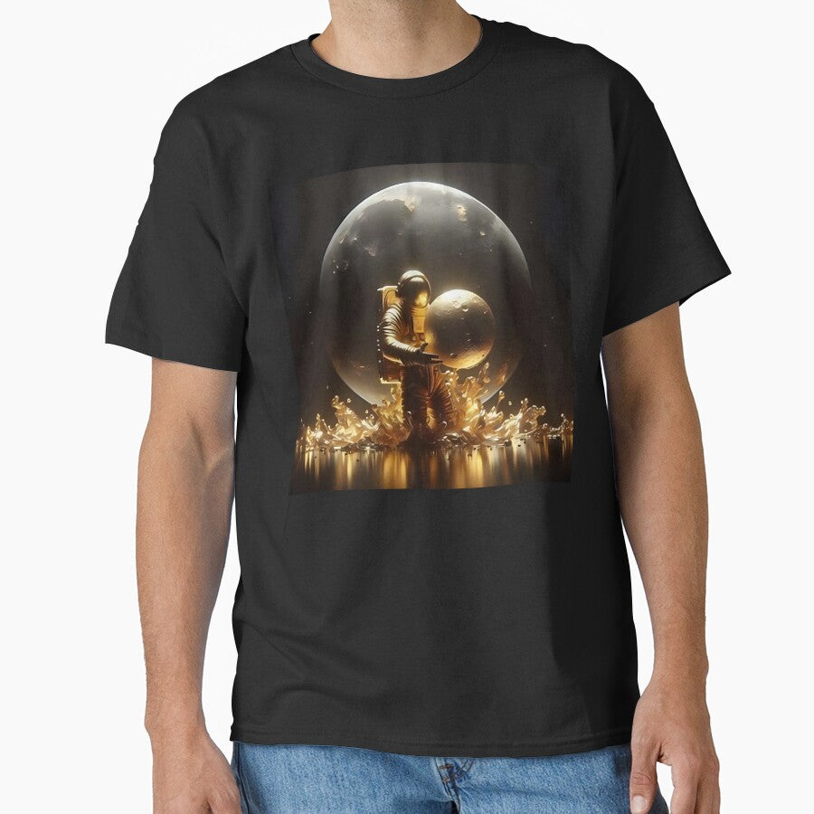 HODL To The Moon - Astronaut Crypto Art by Samthecreator01 T-Shirts, Hoodie, Sweatshirt | BlankRebels.com (Image 1)