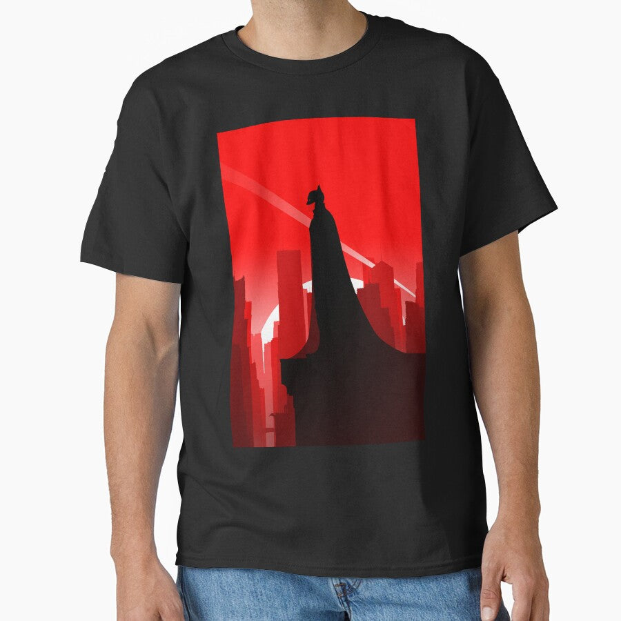 Gothic Rooftop Vigilante by William J Harris T-Shirts, Hoodie, Sweatshirt | BlankRebels.com (Image 1)