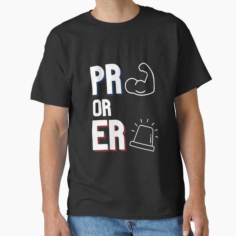 PR or ER by Hedersondesigns T-Shirts, Hoodie, Sweatshirt | BlankRebels.com (Image 1)