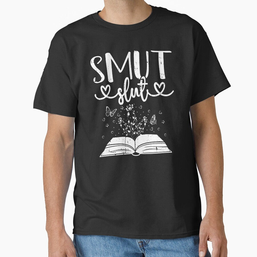Smut Slut Funny Romance Book Lover Reading Reader by Sinful Charm T-Shirts, Hoodie, Sweatshirt | BlankRebels.com (Image 1)
