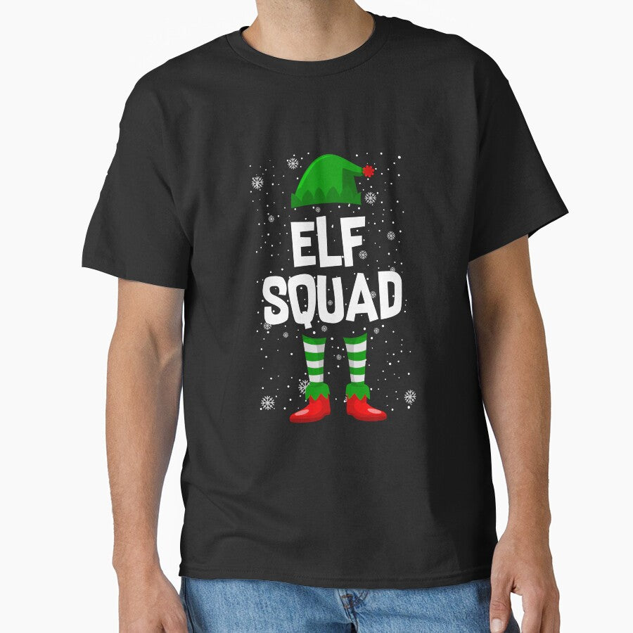 Funny Xmas ELF Squad Christmas Pajama For Boys Girls Adults by mteehut T-Shirts, Hoodie, Sweatshirt (Image 1)