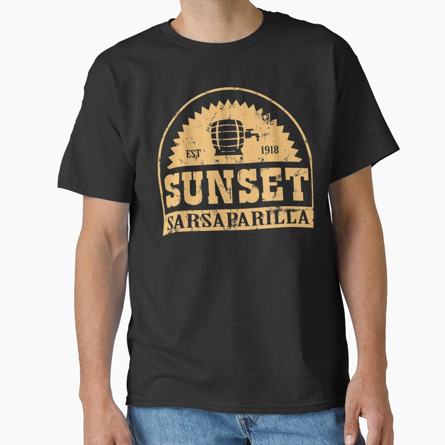 Sunset Sarsaparilla Classic by MomsCreations T-Shirts, Hoodie, Sweatshirt | BlankRebels.com (Image 1)