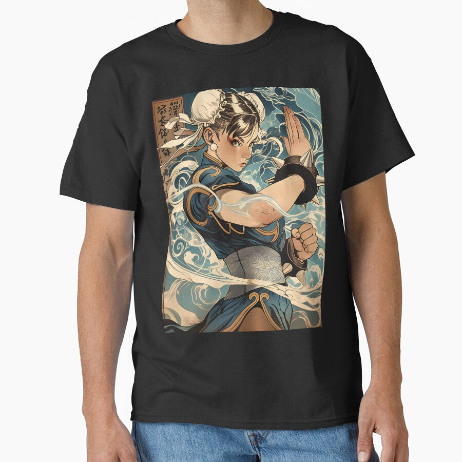 Traditional Chun-Li by SchellStation T-Shirts, Hoodie, Sweatshirt | BlankRebels.com (Image 1)