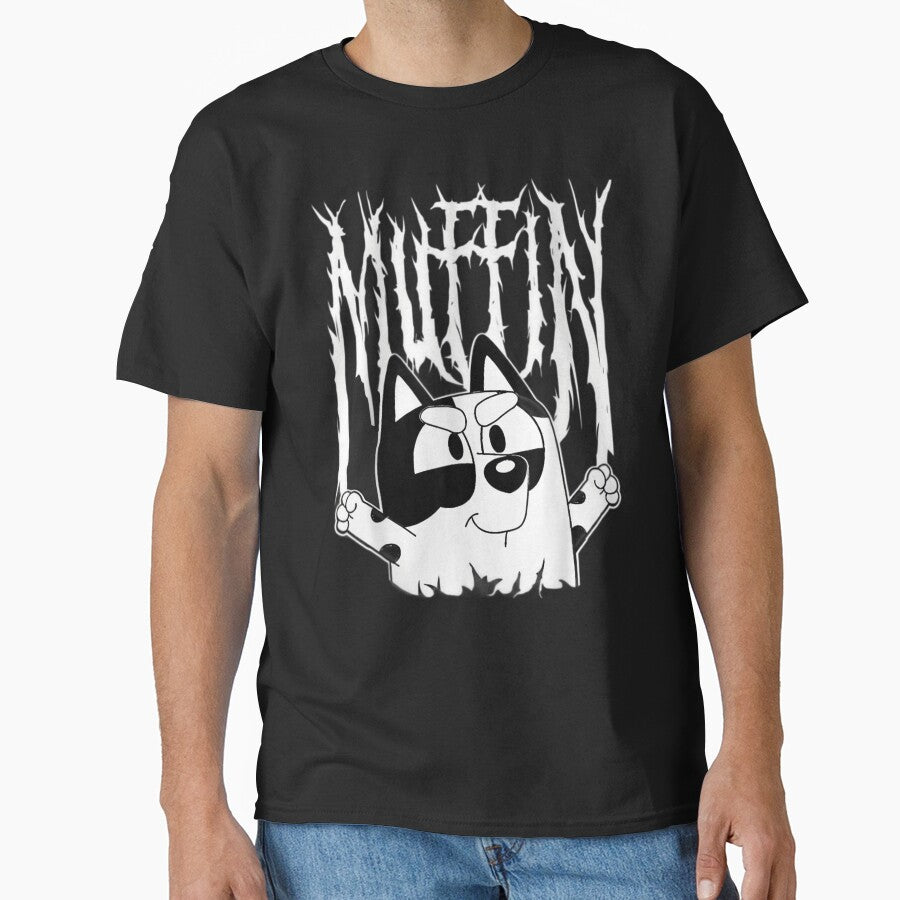 Funny Muffin Metal - White Heeler Emotions Design by Creative Spark T-Shirts, Hoodie, Sweatshirt | BlankRebels.com (Image 1)