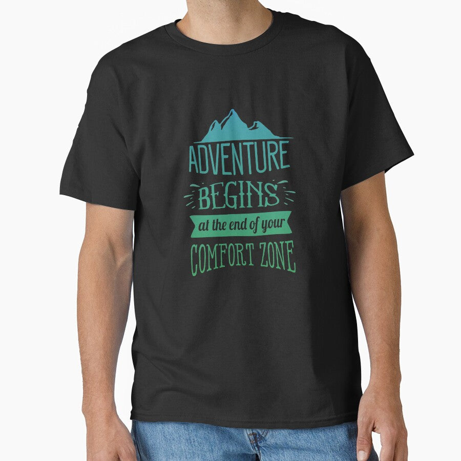 Adventure Begins At The End Of Your Comfort Zone by madtoyman
