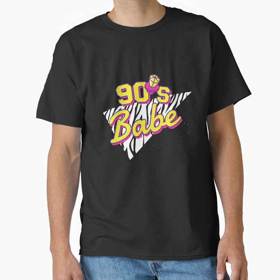 90's Babe - 90s Party Retro Nostalgia by AaaleXX T-Shirts, Hoodie, Sweatshirt | BlankRebels.com (Image 1)