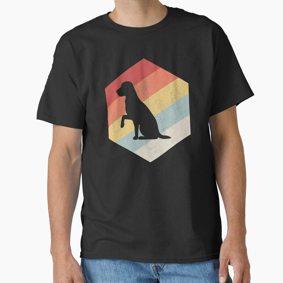 dog art retro vintage gift funny dog lover by alaechamlal T-Shirts, Hoodie, Sweatshirt | BlankRebels.com (Image 1)