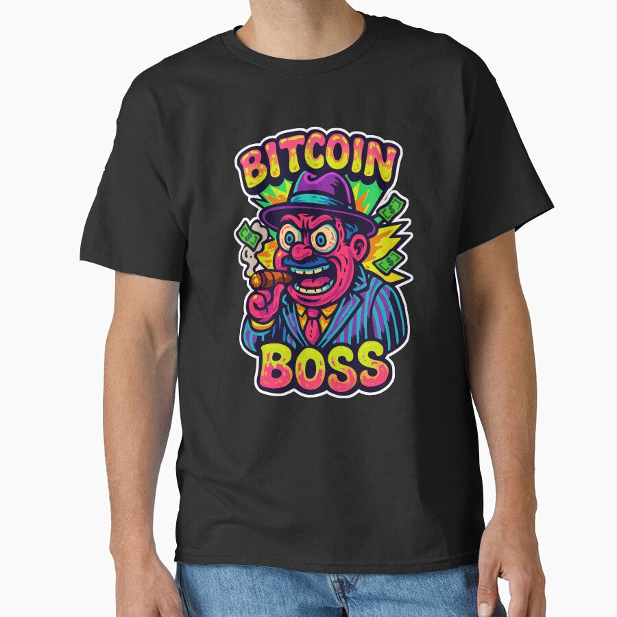 Bitcoin Boss Crypto Confidence : Trader Titan Crypto Meme by ImaginarStore T-Shirts, Hoodie, Sweatshirt (Image 1)