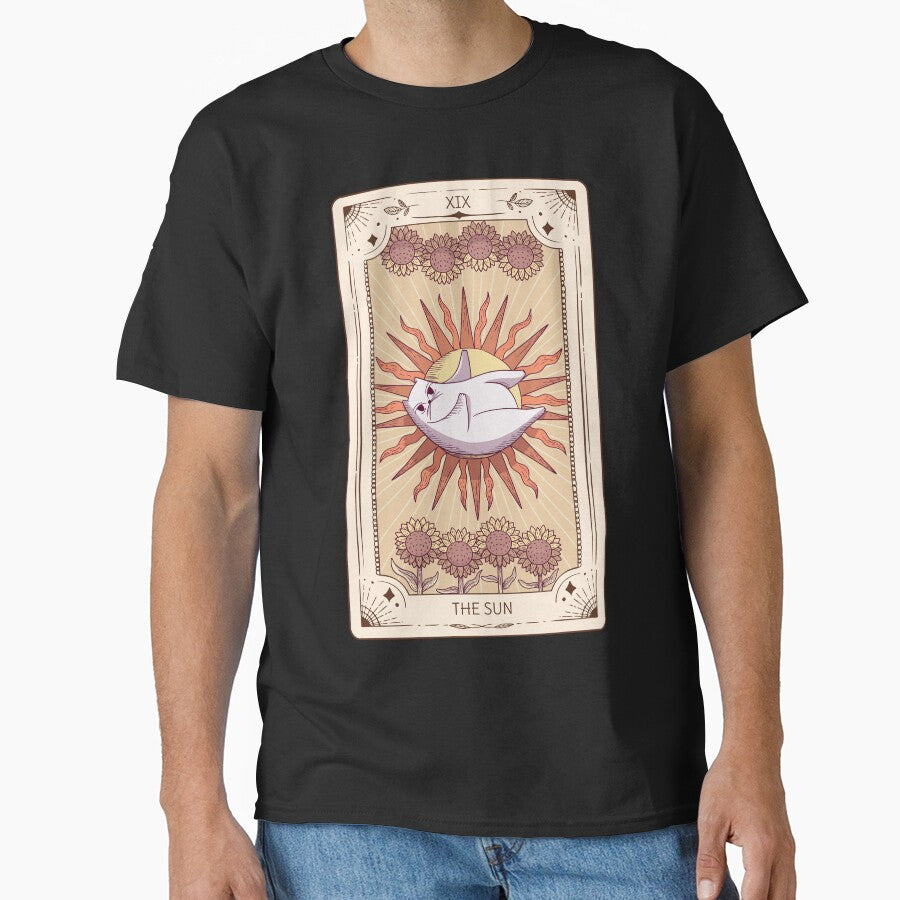 The Sun Tarot Cat Lovers by DesignsStation8 T-Shirts, Hoodie, Sweatshirt | BlankRebels.com (Image 1)