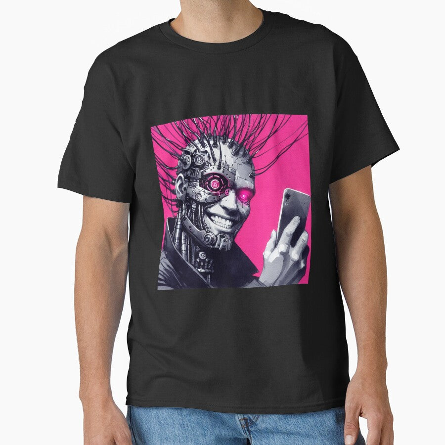Cyberpunk Character Selfie T-Shirts, Hoodie, Sweatshirt