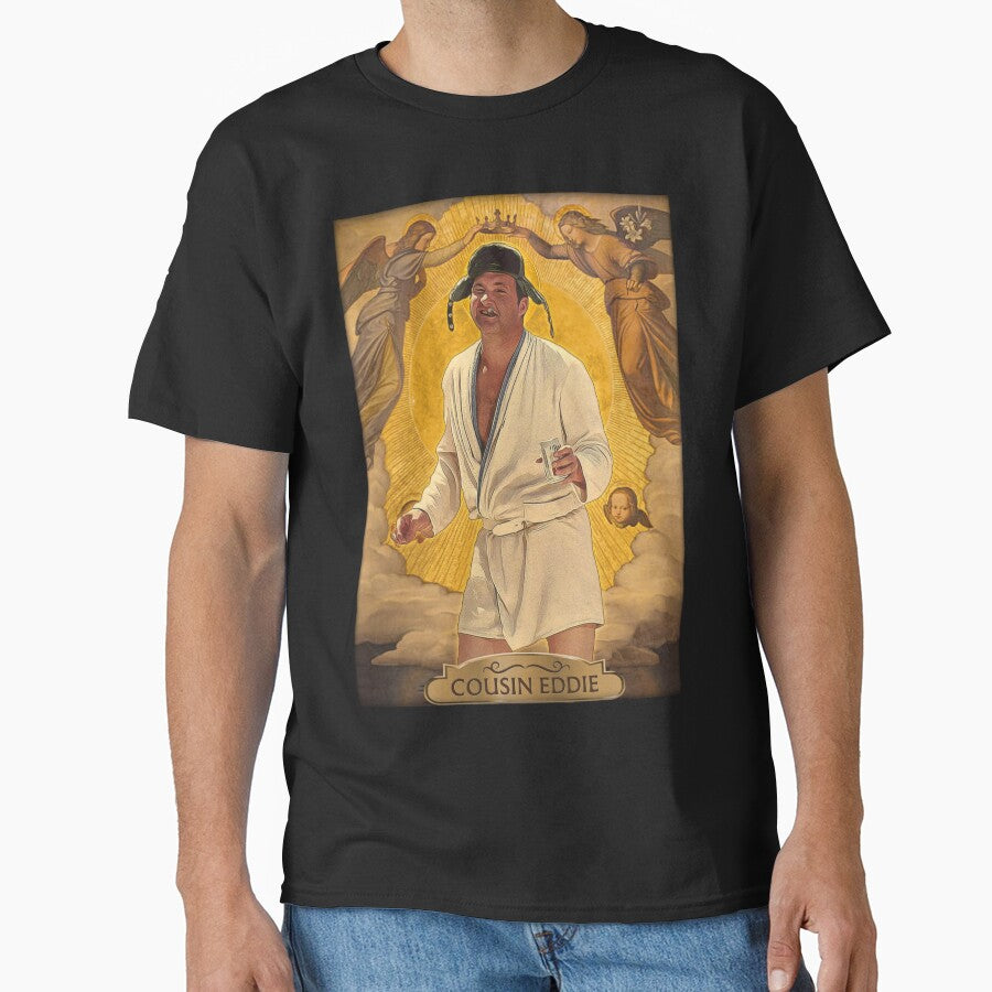 Saint Cousin Eddie // Christmas Vacation Fan Art by acquiesce13 T-Shirts, Hoodie, Sweatshirt | BlankRebels.com (Image 1)