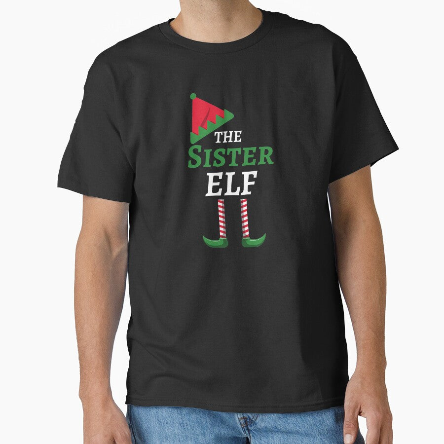 The Sister Elf matching family Christmas by HolidayTees T-Shirts, Hoodie, Sweatshirt | BlankRebels.com (Image 1)
