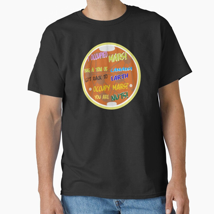 Occupy Mars, the Red Planet. by Geomoon T-Shirts, Hoodie, Sweatshirt | BlankRebels.com (Image 1)