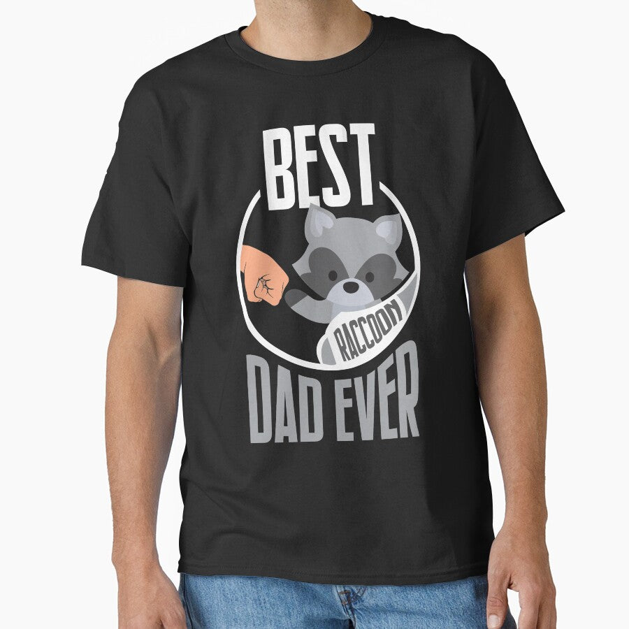 Best raccoon dad by Myshelter T-Shirts, Hoodie, Sweatshirt | BlankRebels.com (Image 1)