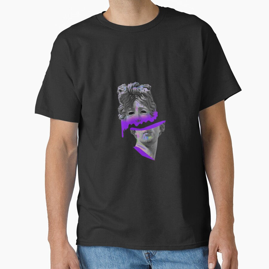 Vaporwave Statue Cut In Half by PourElla T-Shirts, Hoodie, Sweatshirt | BlankRebels.com (Image 1)
