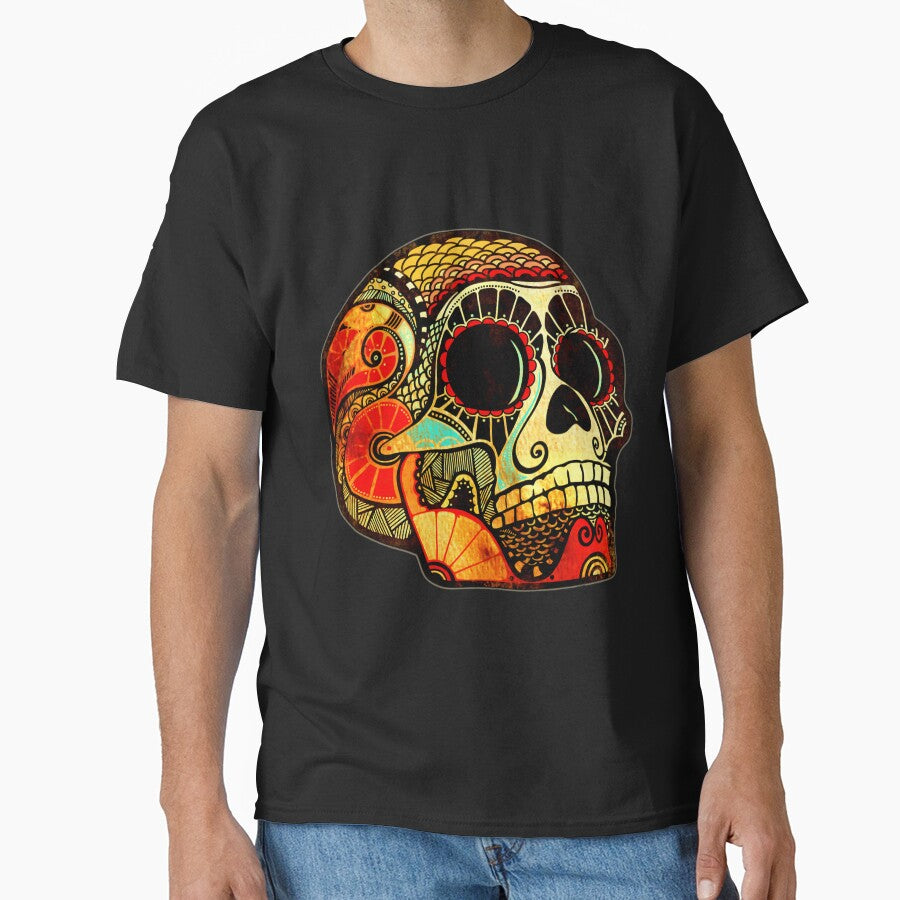 Grunge Skull by cmanyzxs29 T-Shirts, Hoodie, Sweatshirt | BlankRebels.com (Image 1)