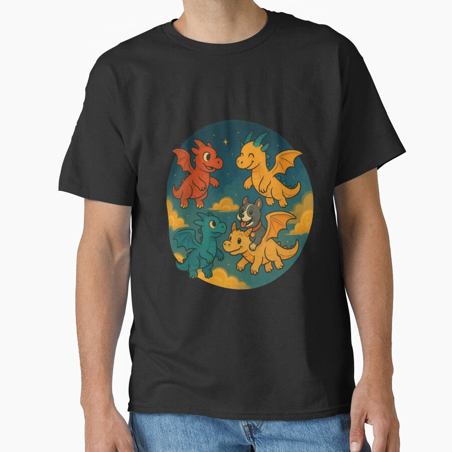 Cool Dragon Design by Planetporridge T-Shirts, Hoodie, Sweatshirt | BlankRebels.com (Image 1)
