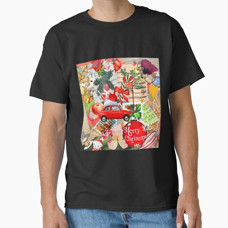 Collage Christmas retro grinch elf by NadiTrends T-Shirts, Hoodie, Sweatshirt | BlankRebels.com (Image 1)