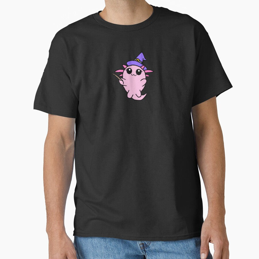 Cute Halloween Axolotl Kawaii Chibi by NerdyChibi T-Shirts, Hoodie, Sweatshirt | BlankRebels.com (Image 1)