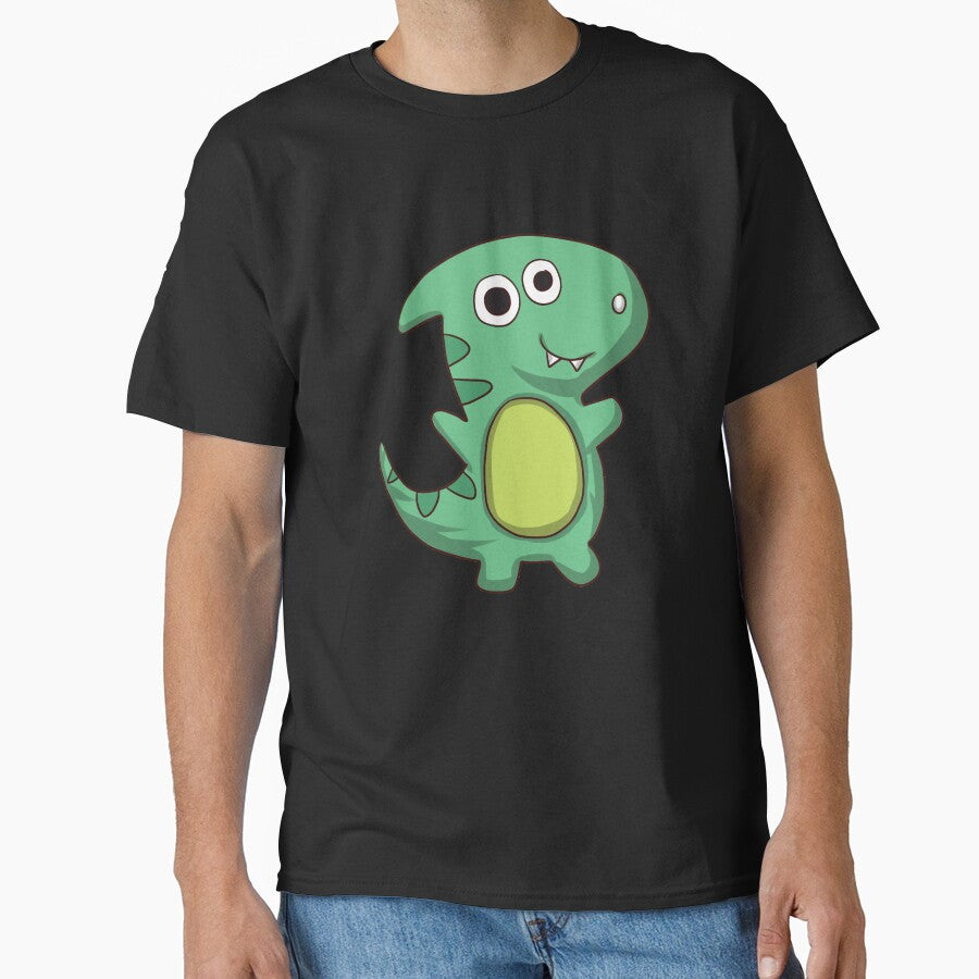 Cute Green Dinosaur For Kids #6 by SalahBlt T-Shirts, Hoodie, Sweatshirt | BlankRebels.com (Image 1)