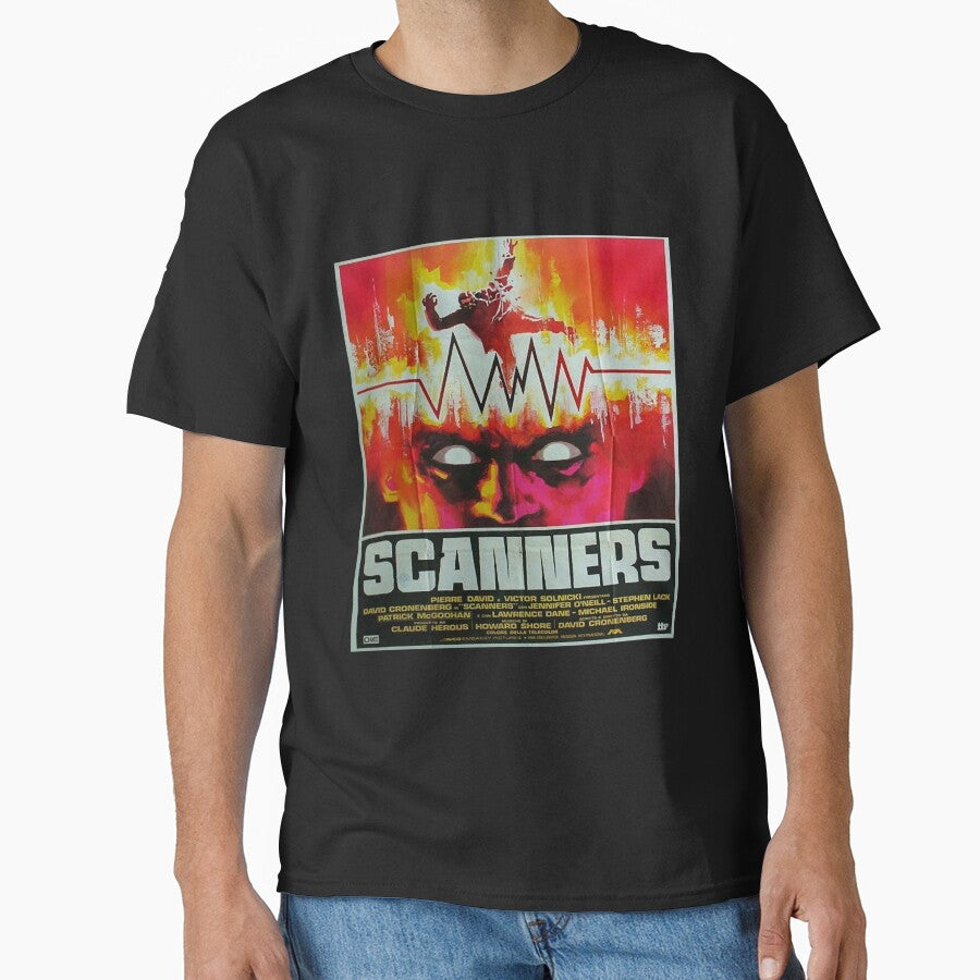 Brain classic gifts Scanners Halloween Horror movie scifi film by ScannersTuyenHo T-Shirts, Hoodie, Sweatshirt (Image 1)