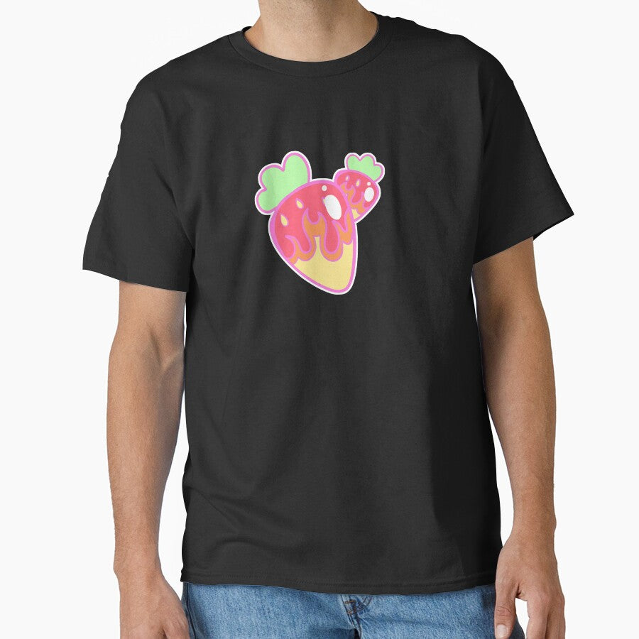 Flame Fruits (strawberries) by gross-girl99 T-Shirts, Hoodie, Sweatshirt | BlankRebels.com (Image 1)