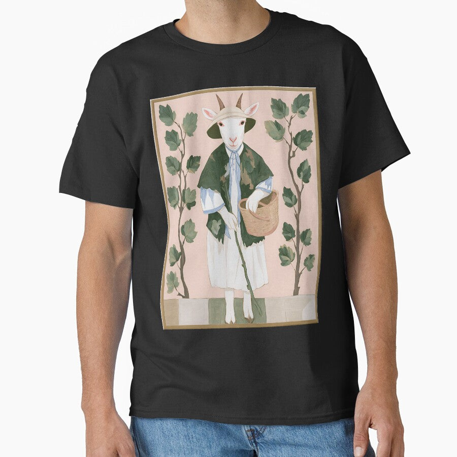 The Cozy Cottagecore Goat by bapupa T-Shirts, Hoodie, Sweatshirt | BlankRebels.com (Image 1)