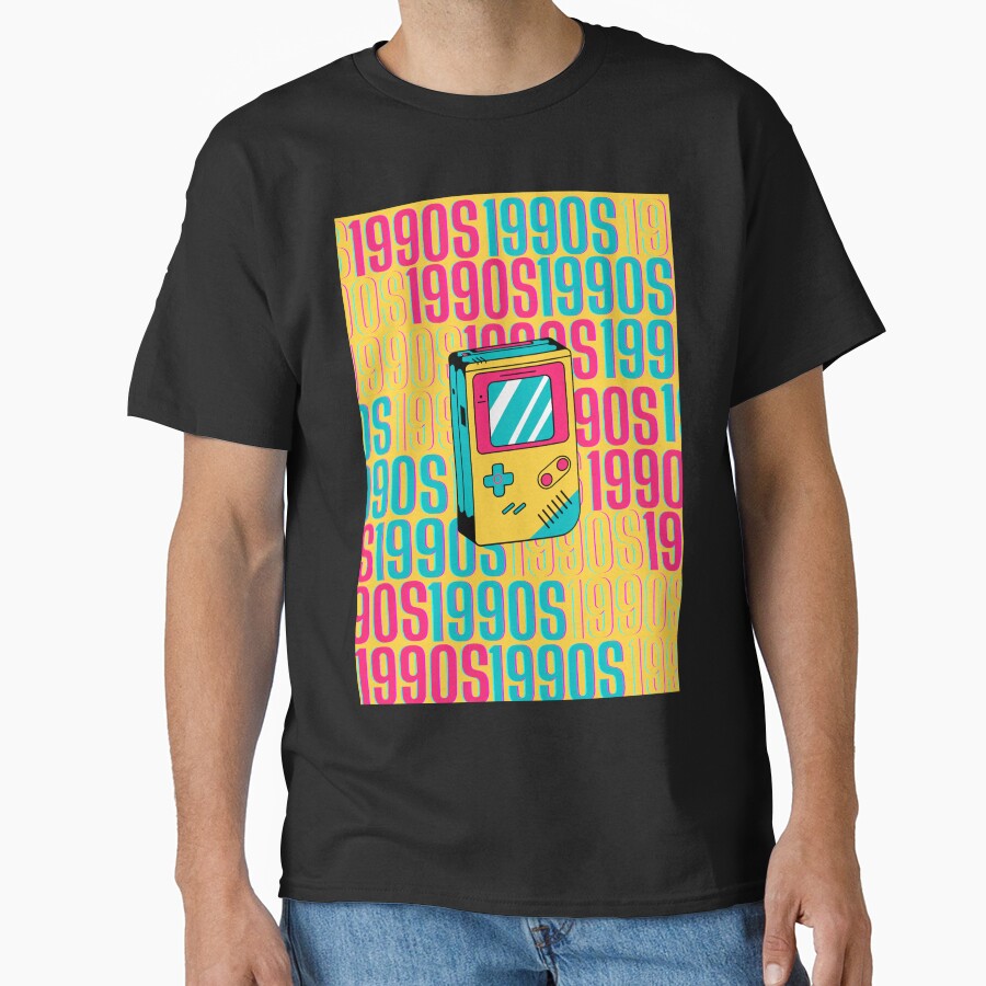 1990s retro design 19 - OG Yellow Background by PunjabanJatti T-Shirts, Hoodie, Sweatshirt | BlankRebels.com (Image 1)