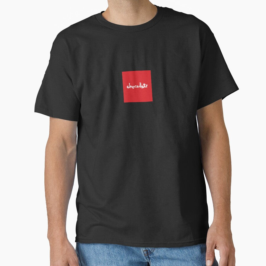 chocolate skateboarding Red square center by RakkaArts T-Shirts, Hoodie, Sweatshirt | BlankRebels.com (Image 1)
