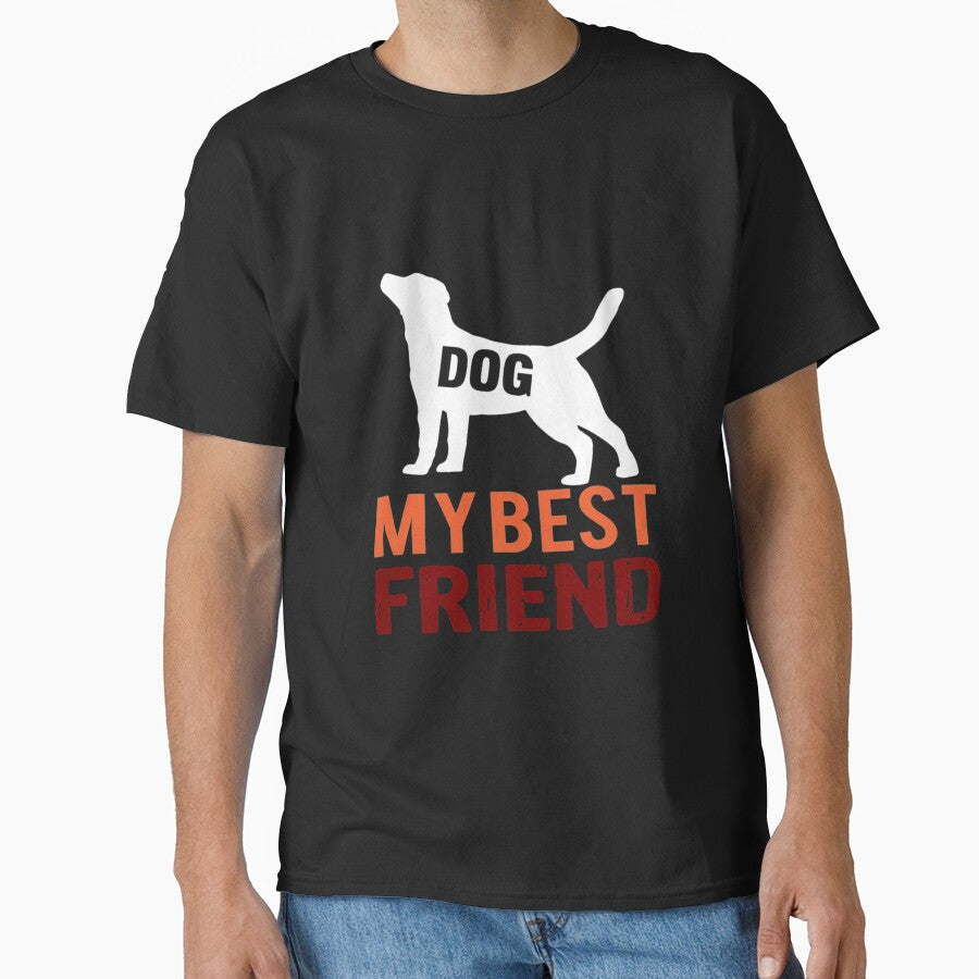 Dog my best friend by pnkpopcorn T-Shirts, Hoodie, Sweatshirt | BlankRebels.com (Image 1)