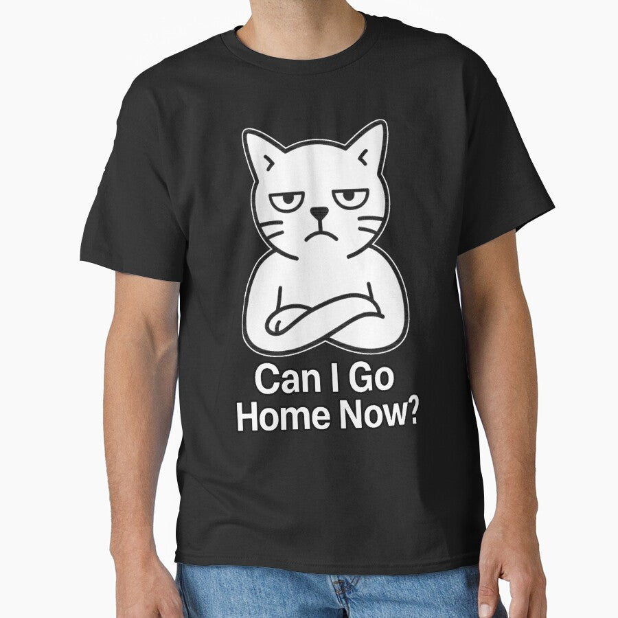 Can I go Home Now Hoodie and Tee for Homebodies | Funny Introvert Style by JustMeditateIt Sweatshirt (Image 1)