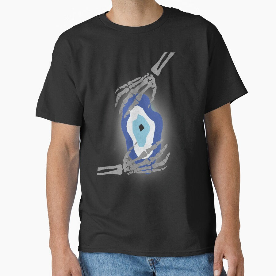 Skull Hands around Evil Eye by linspxls T-Shirts, Hoodie, Sweatshirt | BlankRebels.com (Image 1)