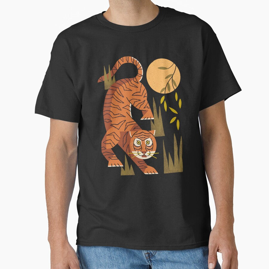 Tiger Moon by Renea L Thull T-Shirts, Hoodie, Sweatshirt | BlankRebels.com (Image 1)