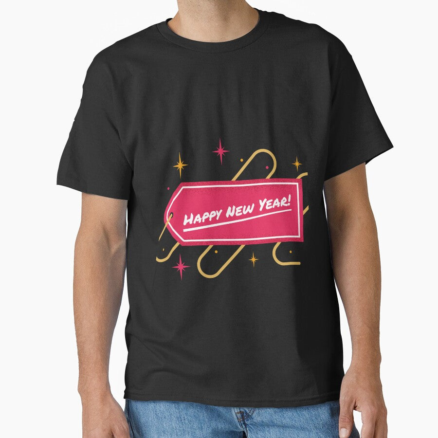HAPPY NEW YEAR QUOTE IN A RED COLOR  TAG by CreatorWorld29 T-Shirts, Hoodie, Sweatshirt | BlankRebels.com (Image 1)