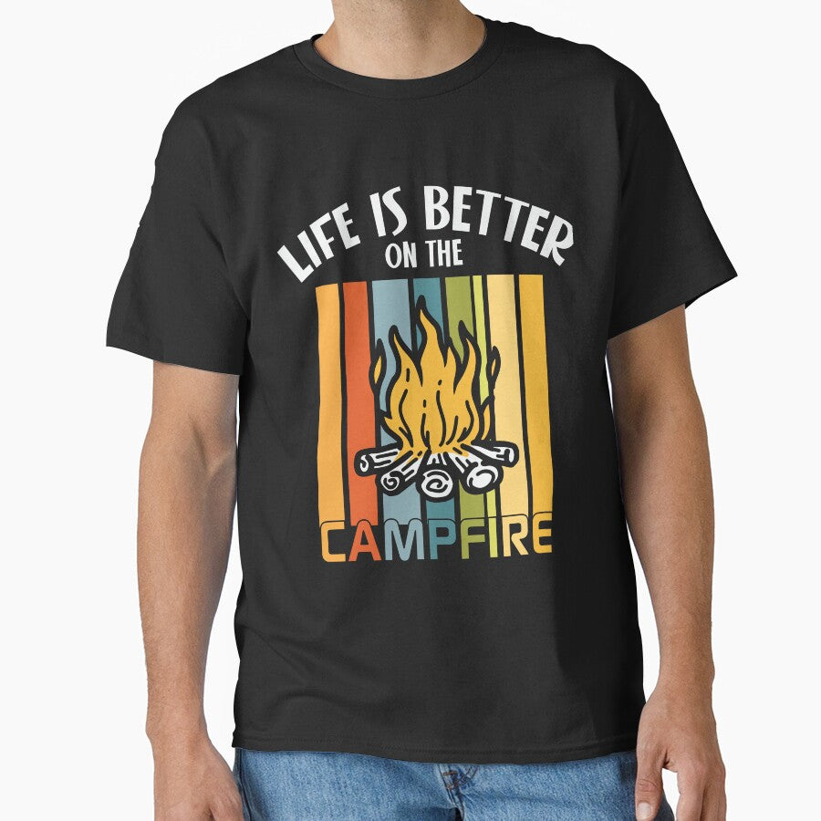 Life Is Better On The Campfire by RED FIR T-Shirts, Hoodie, Sweatshirt | BlankRebels.com (Image 1)