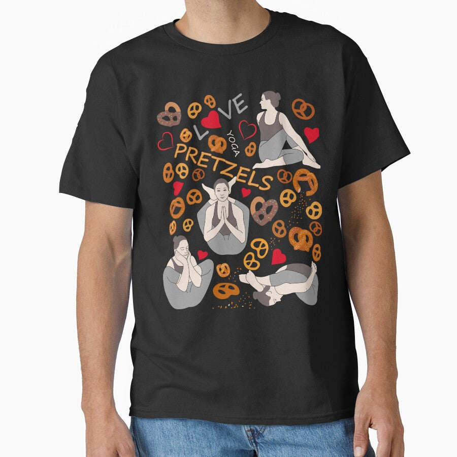 Love Yoga Pretzels T-Shirts, Hoodie, Sweatshirt