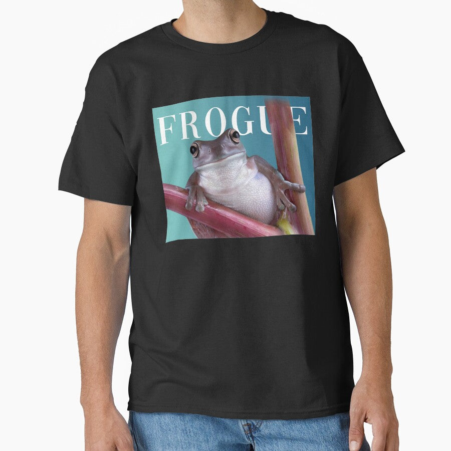 Frogue Magazine Frog Meme T-Shirts, Hoodie, Sweatshirt