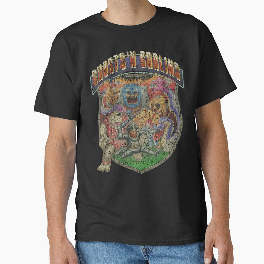 Ghosts 'n Goblins 1985 by AstroZombie6669 T-Shirts, Hoodie, Sweatshirt | BlankRebels.com (Image 1)
