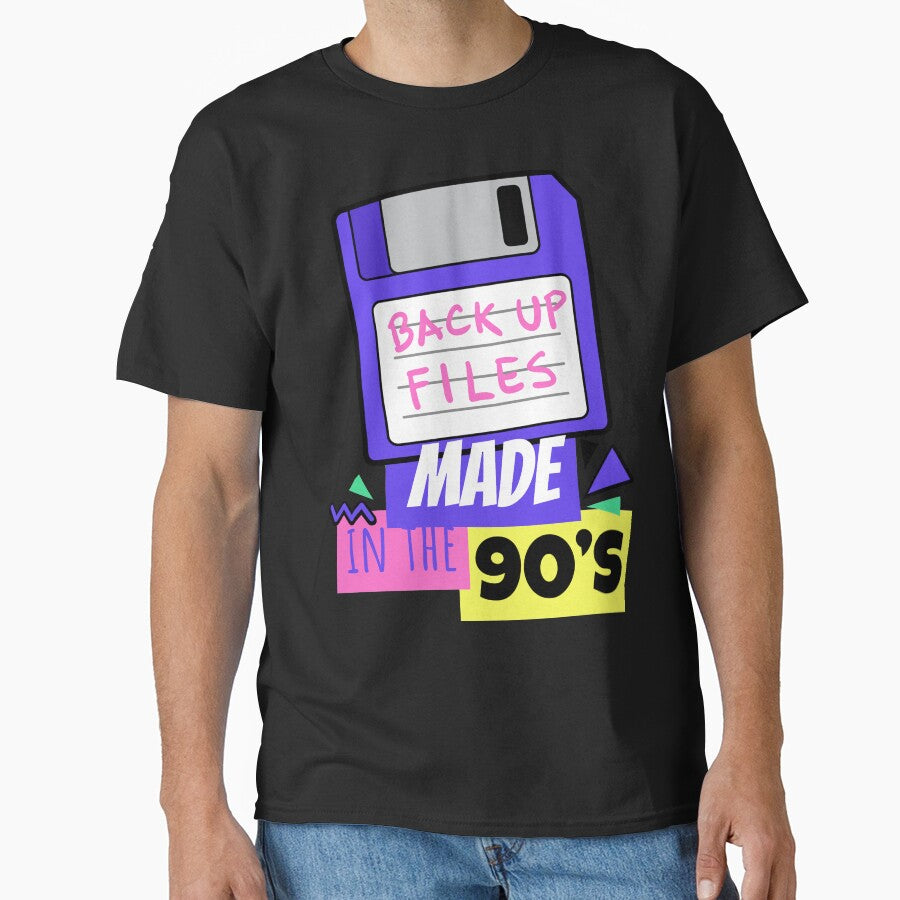 Made In the 90's -  Old School Floppy Disk 90s Design - by onjcdesign T-Shirts, Hoodie, Sweatshirt (Image 1)
