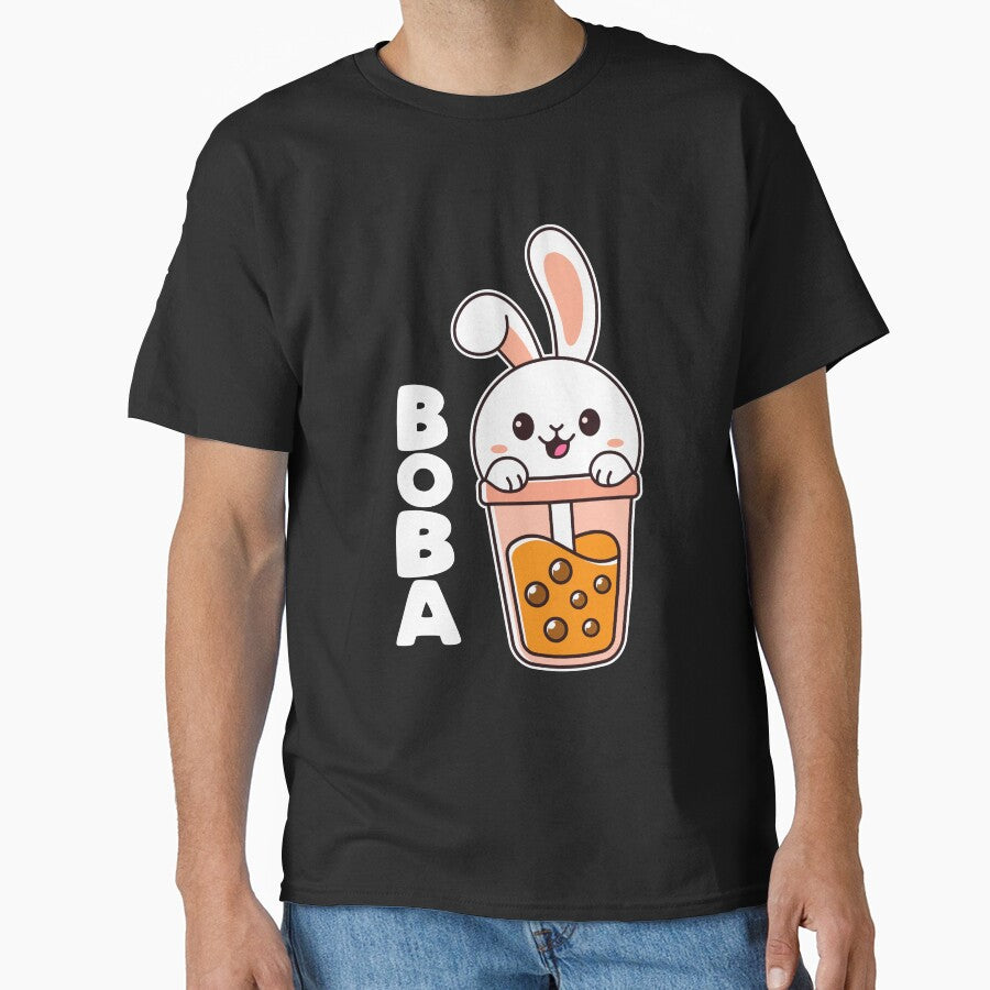 Bunny Boba Tea Kawaii Rabbit Bubble Tea by LittleArij