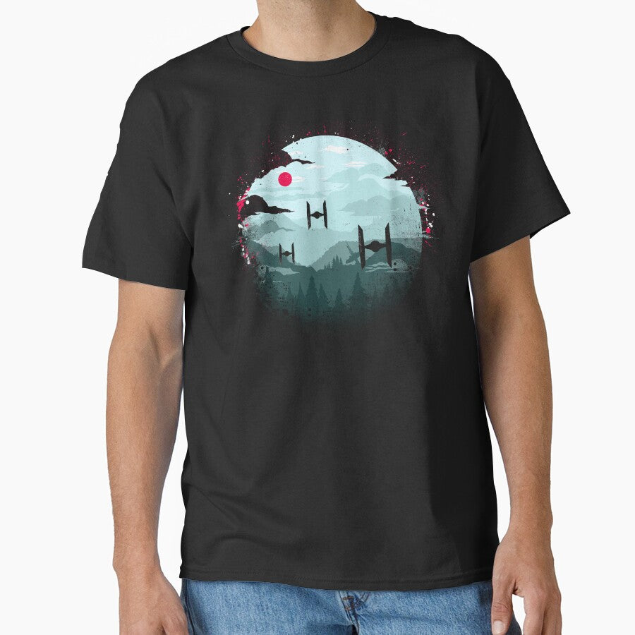 Tie Fighters At Dawn by therocketman T-Shirts, Hoodie, Sweatshirt | BlankRebels.com (Image 1)
