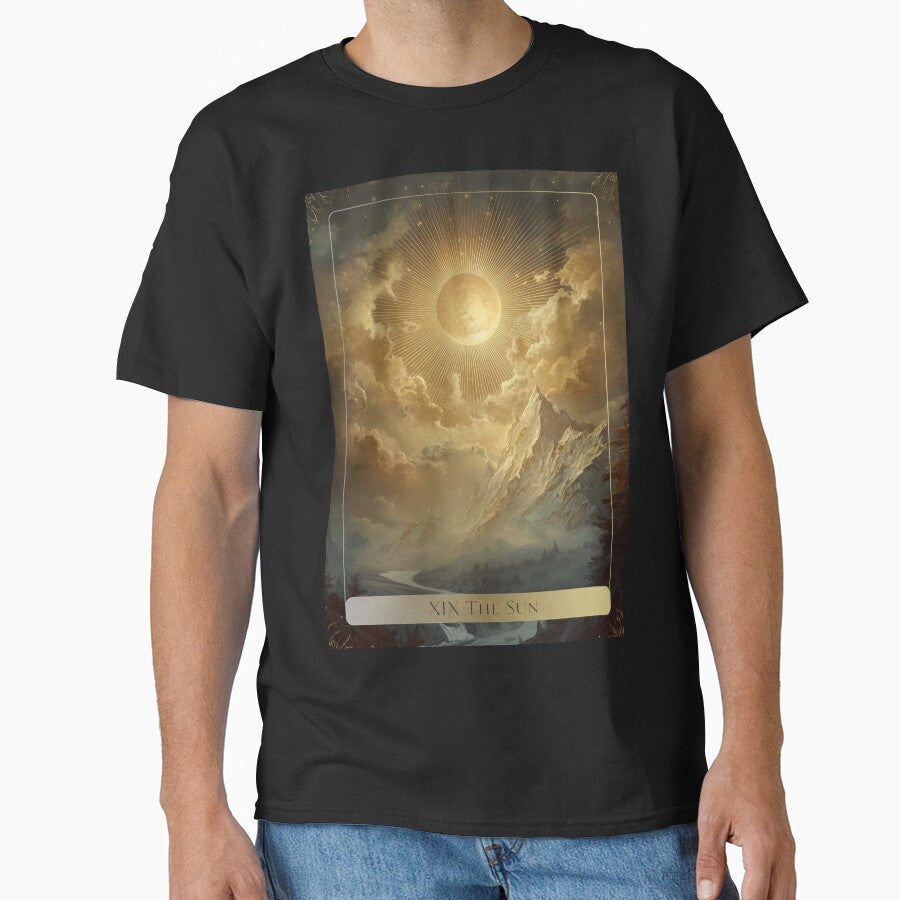 XIX The Sun Tarot Card Illustration by Thunderg1rl T-Shirts, Hoodie, Sweatshirt | BlankRebels.com (Image 1)
