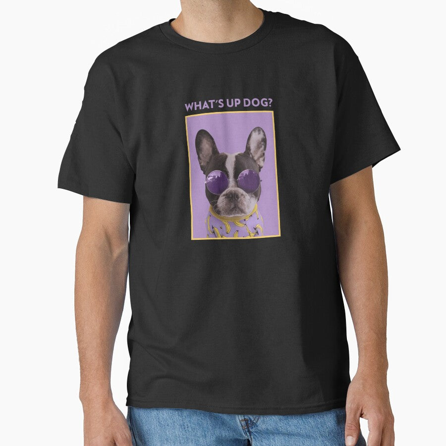What's Up Dog Funny Dog by Harmonick-Tees Hoodie, Sweatshirt | BlankRebels.com (Image 1)