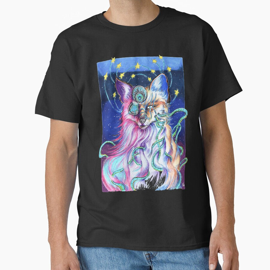 Cyberpunk Fox by Oniroiatlier T-Shirts, Hoodie, Sweatshirt | BlankRebels.com (Image 1)