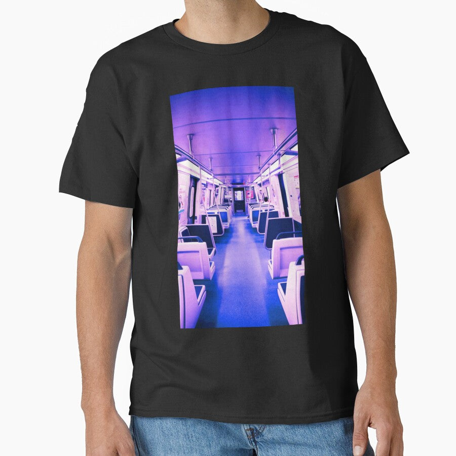 Vaporwave Metro by zerocult T-Shirts, Hoodie, Sweatshirt | BlankRebels.com (Image 1)